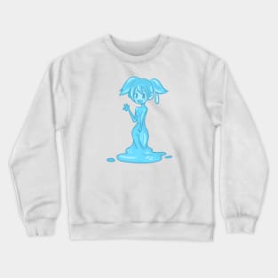 Slime Anime Girl Crewneck Sweatshirt